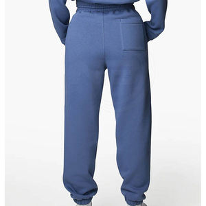 2024 vente en gros femmes haute qualité survêtement pantalon pantalon de survêtement avec poches latérales taille élastique ajuster pantalon de survêtement - Product Image 2