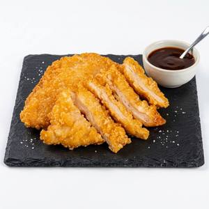 Filete <span class=keywords><strong>de</strong></span> Pollo Empanizado Crujiente Congelado <span class=keywords><strong>de</strong></span> Grado A a Granel |   Pollo Frito Halal, Katsu Schnitzel para Restaurantes - Product Image 1