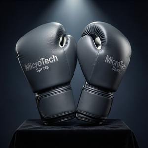 Gants d'entraînement de boxe MicroTech Sports en cuir synthétique durable pour la salle de sport, le sparring, la remise en forme et l'entraînement - Product Image 6