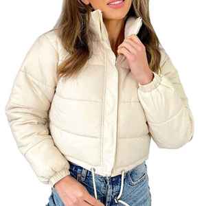 2026 Winter <b>Jackets</b> and Coats Irregular Solid Color Sleeveless Hoodie Vest Top <b>Jacket</b> <b>Cropped</b> Puffer Down Coat Women <b>Jacket</b> - Product Image 3