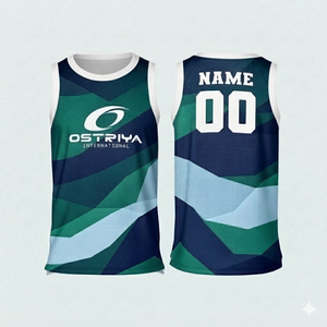 Servicio OEM, Jersey de Baloncesto para Hombre sin Mangas, de Alta Calidad, Nuevo, Corte Regular, Precio Económico, Ropa Deportiva - Product Image 5