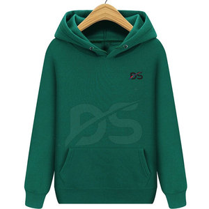 เสื้อฮู้ดผู้ชายลำลองสำหรับฤดูหนาว ผ้าฝ้าย 100% ลายเรียบ สีตามสั่ง ทรงปกติ แฟชั่น - Product Image 1