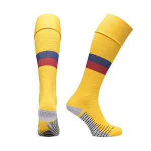 Poliéster tejer hasta la rodilla calcetín largo para montar a caballo hombres mujeres correr calcetines de compresión calcetines deportivos - Product Image 1