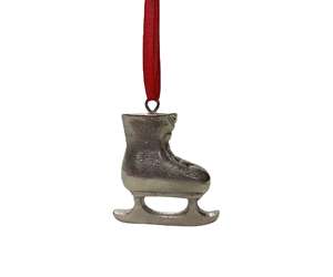 Adorno de Metal con Acabado Plateado de Lujo para Árbol de Navidad y Decoración de Regalos a Precio Económico - Product Image 1