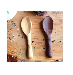 Cuchara de madera y cuchara de especias de madera de tamaño mini para utensilios de cocina y uso en restaurantes al mejor precio - Product Image 1
