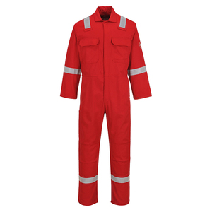 Overoles de algodón duraderos de alta visibilidad para hombres con ropa de trabajo de seguridad ligera personalizada reflectante - Product Image 6