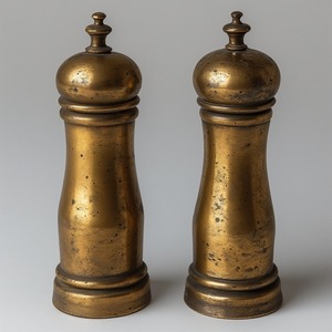 Moulin à sel et à poivre en bois de qualité supérieure avec finition sculptée gravée Travail artisanal offrant un accent décoratif pour manger - Product Image 2