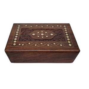 STROGE CONTRENERS Crescent Mosquée Cadeaux Sadaquah Box Ramadan Caisse en bois Eid Mubarak Tirelire avec comptoir - Product Image 1