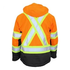 Vêtements de travail de construction haute visibilité vestes en gros 2025 pas cher haute visibilité sécurité de travail vestes de sécurité de nuit - Product Image 4