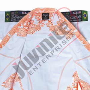 Nuevo diseño Premium Pro Jiu Jitsu Gi calidad estilo Simple Kimono transpirable blanco artes marciales desgaste mejor uniforme de Taekwondo - Product Image 3