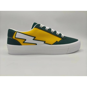 Zapatos de Skateboarding Eskolo Lo - Amarillo/Verde - Product Image 1