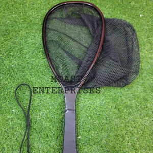 Outdoor <b>Fly</b> Fishing Landing <b>Net</b> Trout <b>Net</b> Wooden Frame With Rubber Netting Hand Cast <b>Net</b> Thor Landing Fishing <b>Net</b> Dip Trout - Product Image 1