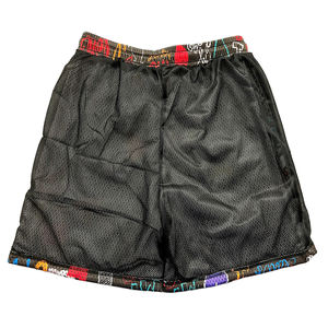 Fabricante de alta calidad Pantalones de calle 5 pulgadas Entrepierna Jacquard Tejido de lana Manta personalizada Hombres Pantalones cortos de tapiz - Product Image 4