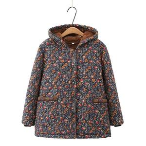 Femmes hiver chaud mi-long mince à capuche fermeture éclair Parkas à manches longues rembourré bouffée veste couleur unie fait peau de mouton coton - Product Image 6