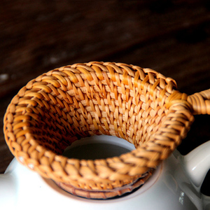 ที่กรองชาหวายทอมือที่นำเสนอวิธีที่ไม่เหมือนใครและใส่ใจสิ่งแวดล้อมในการชงชาใบหลวมๆด้วยสัมผัสแห่งความงามแบบชนบท - Product Image 2