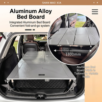 Lit de camping pliable en alliage d'aluminium pour SUV, idéal pour le coffre de voiture, pour le camping en voiture
