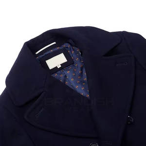 Custom Color & Size Latest Style <b>Men</b> Peacoat Plus Size Breathable Lightweight Winter Peacoat In Outdoor Use - Product Image 2