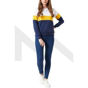 Venta al por mayor Ropa de mujer Sudaderas de mujer de invierno Sudadera transpirable informal Tops de manga larga Sudadera de mujer - Product Image 2