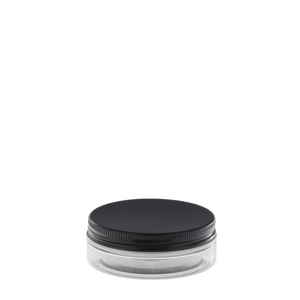 Crucible in PET con coperchio a vite in alluminio e materiale PET trasparente - Product Image 3