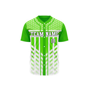 Uniforme de Béisbol y Sóftbol Personalizado, Camiseta Deportiva de Béisbol, Jersey de Alta Calidad con Impresión de Logotipo Personalizado - Product Image 1