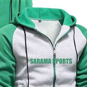 Conjunto Deportivo de Felpa Personalizado al por Mayor, Chándal de Invierno, Chándales con Estampado Colorido y Bordado - Product Image 2