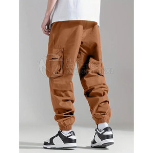 Pantalones de calle para hombres con tobillos ajustables y ajuste relajado para pantalones de calle de estilo diario para hombres - Product Image 6