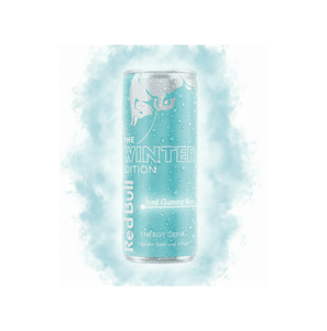 Bebida Energética Red Bull Edición Hielo, Sabor Gomitas Heladas, 24 Latas de 250ml, 0g de Grasa, 11g de Azúcar por 100ml, Para un Impulso de Energía, Pedido al Por Mayor - Product Image 1