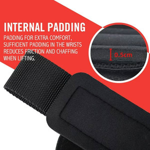 มือจับหนังสำหรับเล่นฟิตเนสยกน้ำหนักปรับได้ใช้งานหนัก - Product Image 3