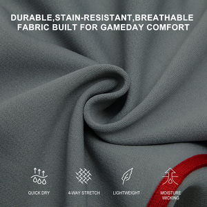 Nouveau pantalon de baseball et de softball cousu, de haute qualité, cousu, à séchage rapide, vêtements de sport tendance, taille personnalisée - Product Image 5