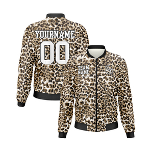 Custom wool <b>varsity</b> <b>jacket</b> with leather sleeves for streetwear premium letterman <b>jacket</b> with front embroidery and stand collar - Product Image 1