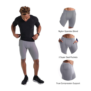 Short Tudo Vale Vente en gros Ceinture de soutien élastique en polyester Bande de nylon à l'entrejambe Short Tudo de couleur noire avec impression par sublimation - Product Image 1