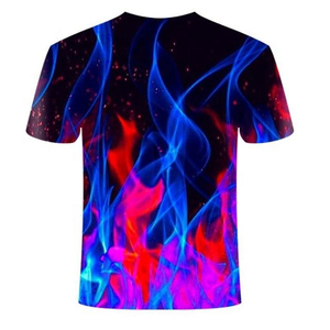 Men's and Women's High Quality 100% Cotton Quick-Dry T-Shirt Custom Logo Short Sleeves Digital Printing Custom Neck - Product Image 4