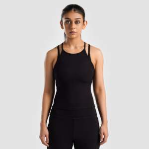Sujetador Deportivo Negro Endurance para un Rendimiento Óptimo - Product Image 1