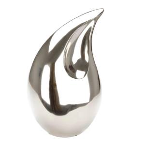 Fuego rojo con diseño de grabado, urnas de cremación en forma de lágrima de latón, artesanías de latón, urnas de cremación en forma de lágrima para adultos - Product Image 3