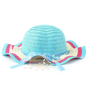 Girls Floppy <b>Hat</b> - <b>Light</b> Blue - Product Image 1