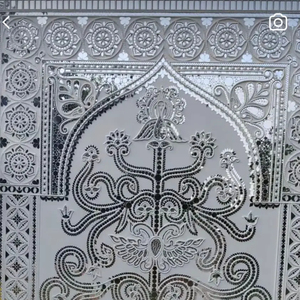 Arte moderno de espejo de barro para decoración de pared Ofertas de Arte de espejo indio en venta al por mayor - Product Image 1