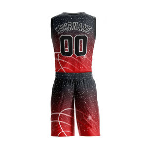 Conjunto de Uniforme de Baloncesto para Hombre Adulto, Conjunto de Camiseta de Baloncesto Sublimada con Logotipo Personalizado, Servicio OEM - Product Image 2