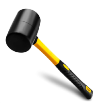 Factory Direct Baseball Glove Mallet OEM Wooden Break-In Tool for <b>Softball</b> Glove Shaping and Leather Forming - Product Image 2