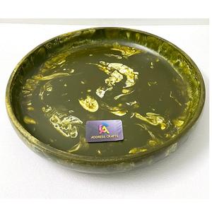 Plato para servir ensalada de resina hermosa de estilos occidentales, colores personalizados y el mejor tamaño disponible, platos de vajilla seguros para alimentos - Product Image 5