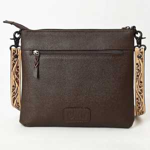 Bolso de cuero con estampado de piel occidental bohemio de otoño, accesorios de diseño Floral personalizados para mujeres, lujo con herramientas manuales - Product Image 6