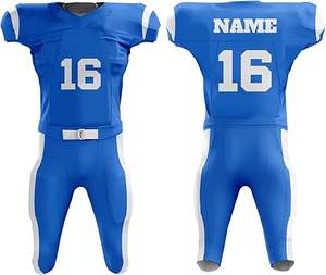 Uniformes Premium de Fútbol Americano 2025, Camisetas y Pantalones Sublimados Personalizados, de Secado Rápido y Transpirables para Clubes, Pedidos OEM, Privado - Product Image 3