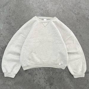 100% coton PULLOVER à capuche grande taille 500gsm français éponge tricot solide respirant printemps impression personnalisée 3D broderie bouffée hiver - Product Image 4