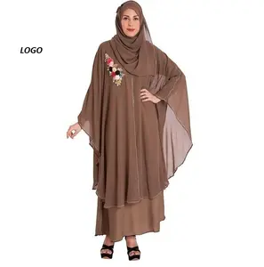 도매 가격 Abaya 전통적인 기본 이슬람 원피스 여성 Borka Abaya 사용자 정의 크기 및 색상