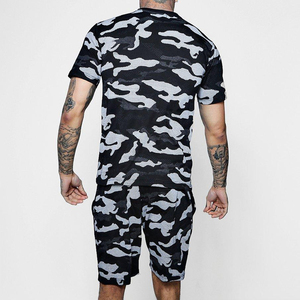 Conjuntos Cortos de Verano Personalizables y Transpirables 100% Algodón para Hombre, Corte Regular, Dos Piezas, Ropa Urbana Informal, Top OEM para Adultos de Primera Calidad - Product Image 3