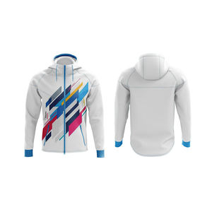 Sweat à capuche décontracté pour homme en coton 100% personnalisable avec motif brodé, teinture unie, poids lourd pour l'automne - Product Image 3