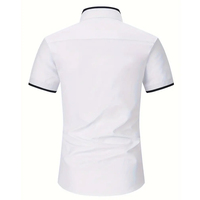 Camisa de Trabajo de Nuevo Estilo con el Mejor Diseño para Mecánicos, Uniforme con Botones para Trabajadores de Mantenimiento Automotriz, Poliéster Fluorescente de Alta Visibilidad