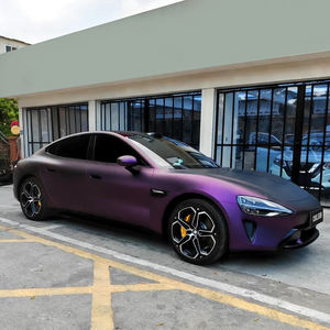 Vinilo para Automóviles COOL SUN Negro Mate Morado Pinot |   Vinilo para Automóviles con Acabado Satinado, Antiarañazos, que Cambia <span class=keywords><strong>de</strong></span> Color - Product Image 4