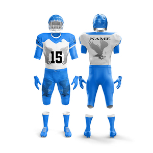 Uniformes de Fútbol Americano de Verano de la Mejor Calidad, 100% Poliéster, Hechos a Medida, OEM, Tallas Grandes, Secado Rápido y Transpirables - Product Image 5