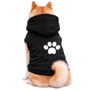 Sudadera con Capucha para Perro con Estampado Gráfico de Patas y Huesos, Cómoda, Suave y Cálida - Product Image 2