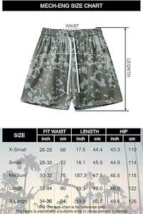 Pantalones de Baloncesto Personalizados con Sublimación Completa, al por Mayor, de Doble Capa, Transpirables, de Secado Rápido, Unisex, para Hombre, con Costura Interior de 5 Pulgadas - Product Image 4